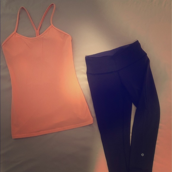 Lulu Lemon Power Y Tank Size 6 - Picture 1 of 5